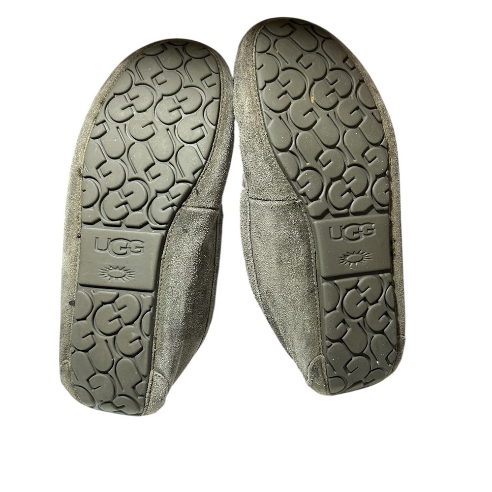 UGG Men's gray Suede Loafers slippers size 11 - Picture 5 of 7